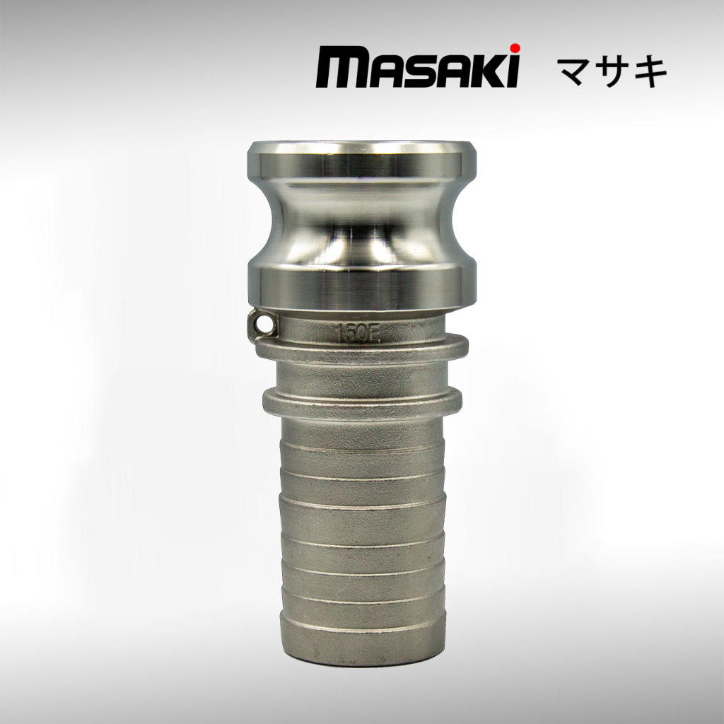 Camlock coupling part E SS316, สแตนเลส316, 1/2"-2" ข้อต่อสวมเร็ว ฟิตติ้ง Quick coupling fitting coupler