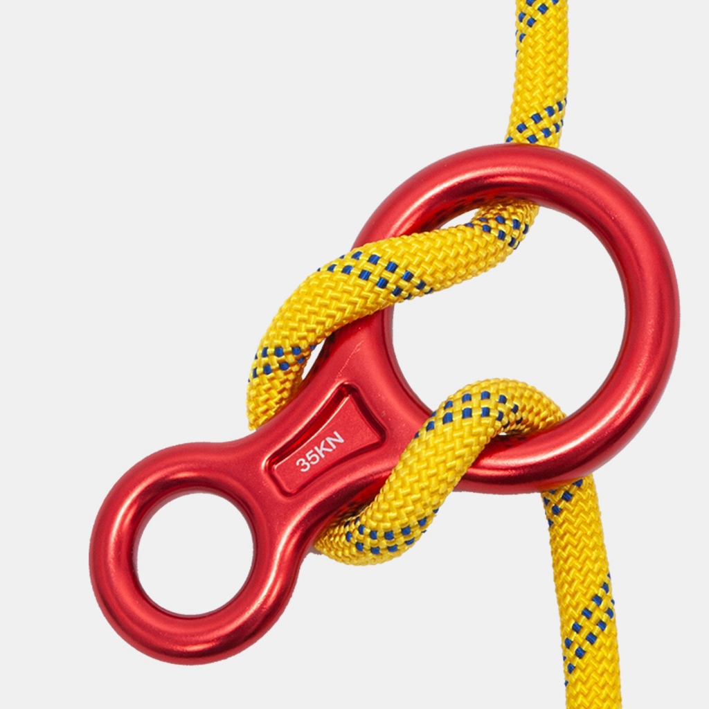 ห่วงโรยตัว เลข 8 เบอร์ M รับน้ำหนักได้ 3.5 ตัน ห่วงผลิตจากอลูมิเนียมอัลลอยด์ แข็งแรง ไม่เป็นสนิม รหัส 721 - รูปที่ 6