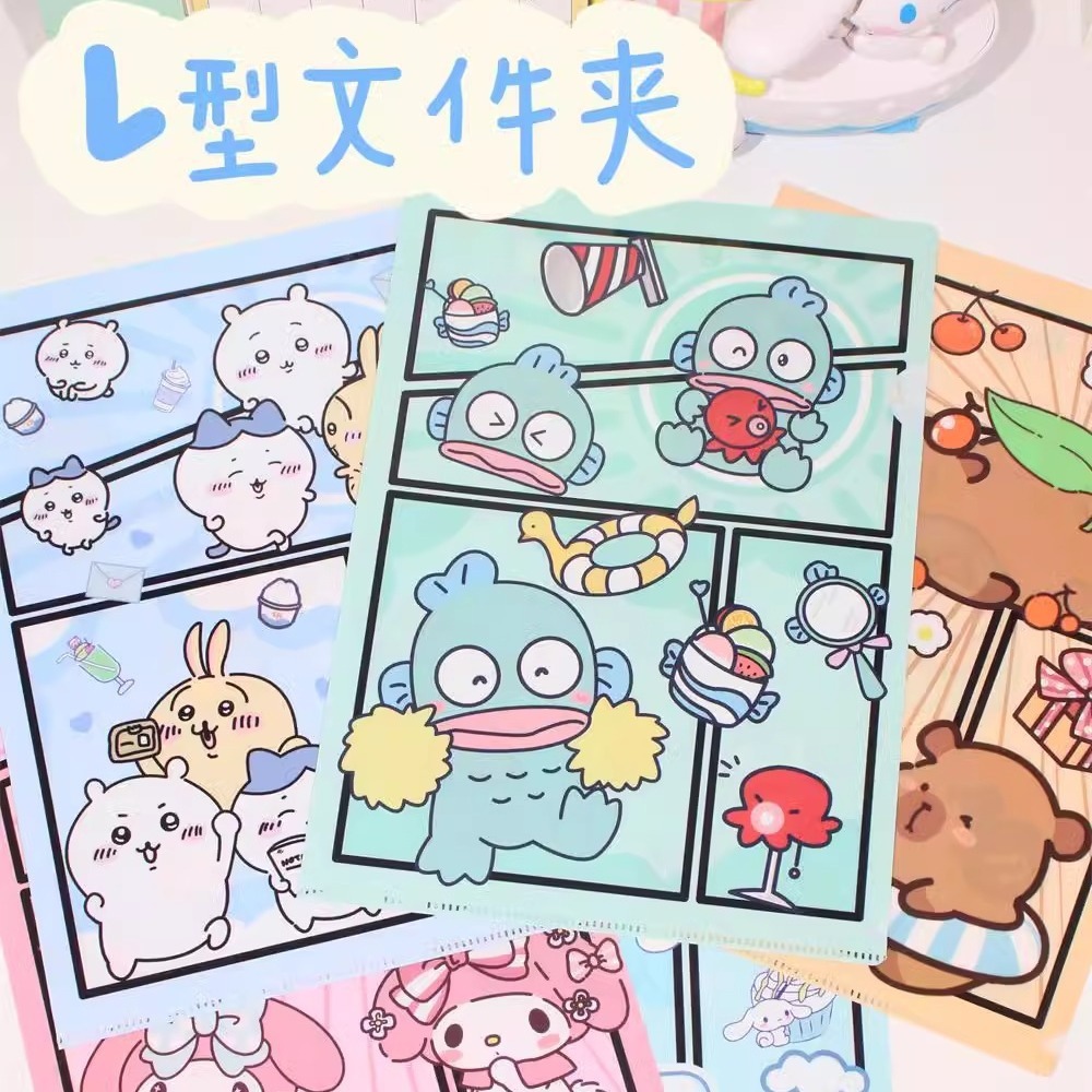 Sanrio แฟ้มสอด 1 ช่อง A4 ลายการ์ตูนซาริโอ