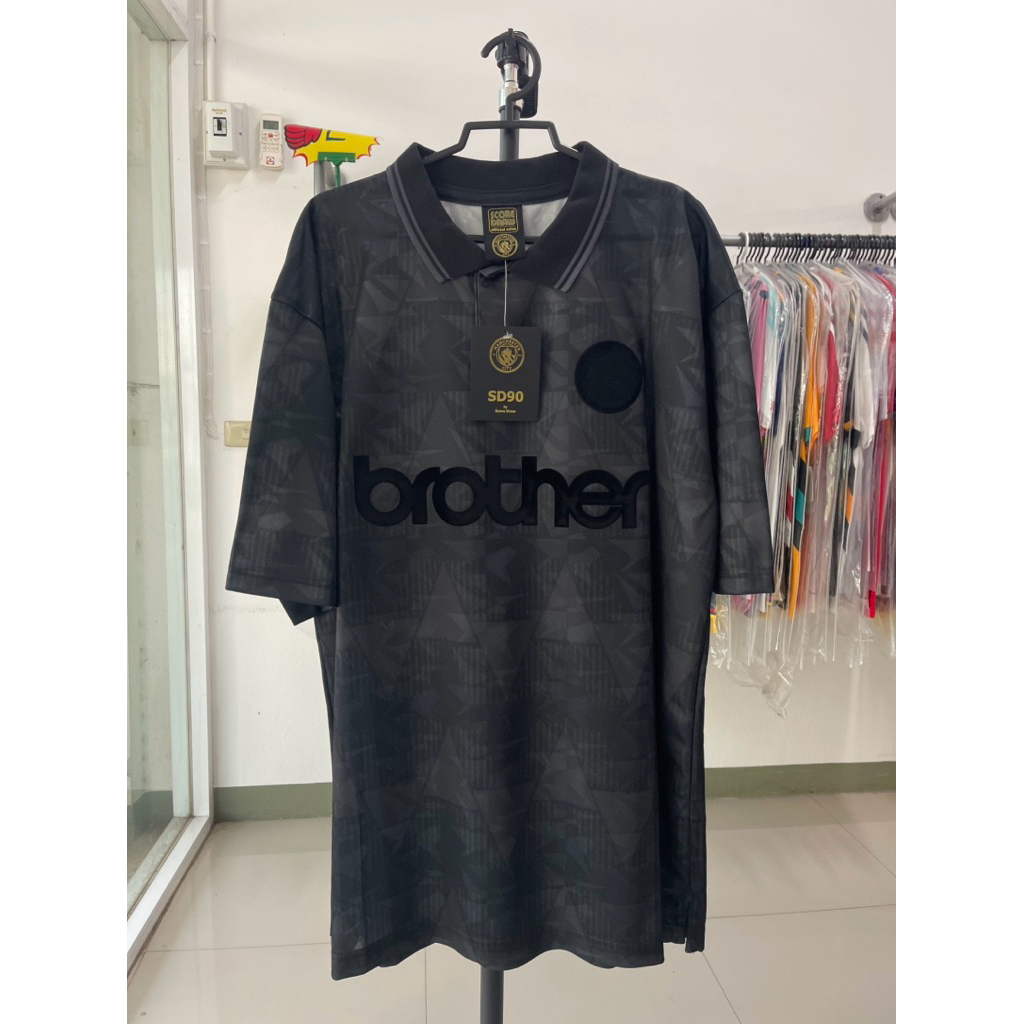 Manchester City 1990retro Score Drawแท้100%