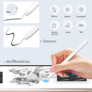 ELELAB หัวเปลี่ยนปากกาสไตลัส 6 ชิ้น พร้อมกล่อง สำหรับ iPad Pro/Air/Mini รองรับ Pencil Gen 1/2/USB-C Pro