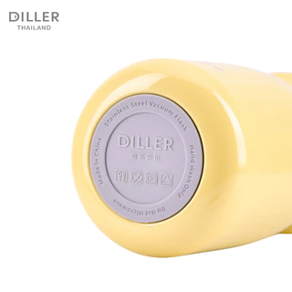 Diller Thailand Thermo Flask 520ml. (MLH9327) กระติกเก็บความร้อน-เย็น ฝาปิด 2in1 พร้อมหูหิ้วและสาย พร้อมส่งจากกทม.