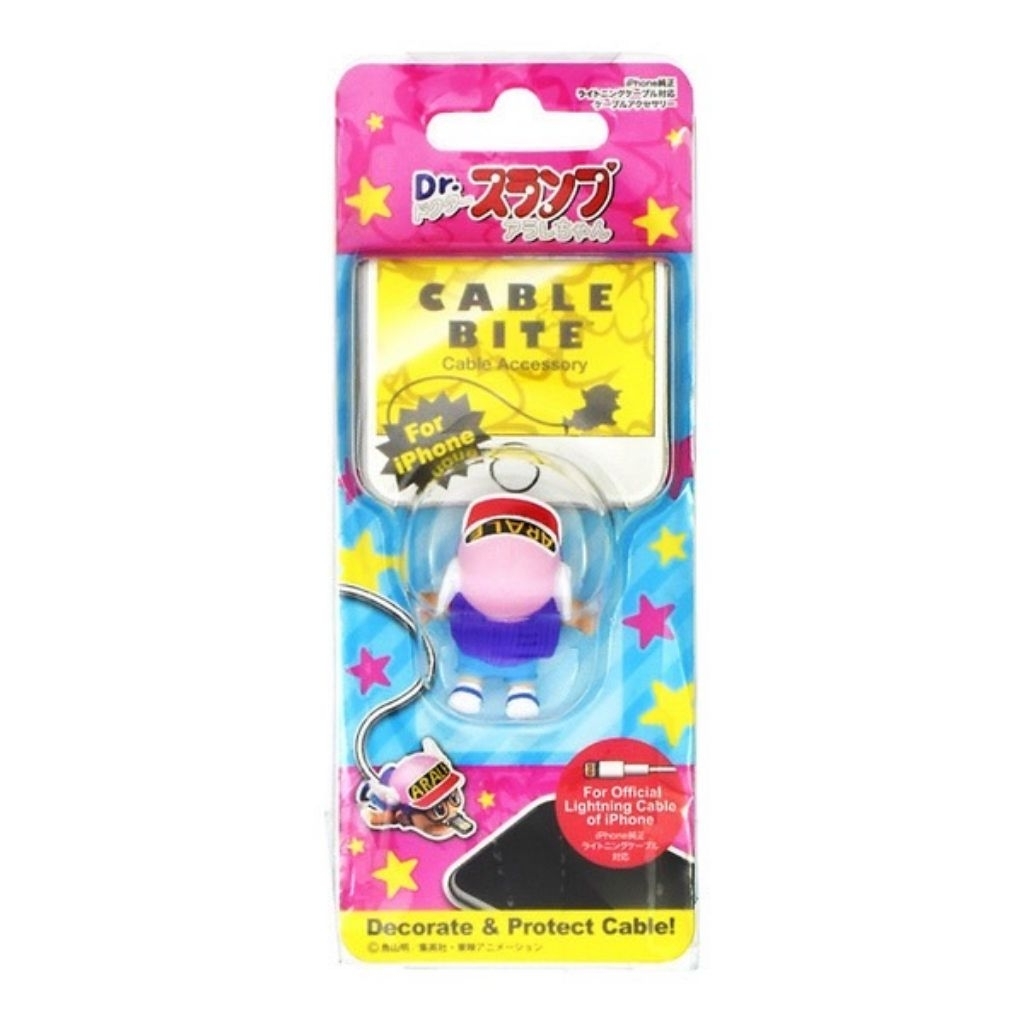 Cable Bite – Dr. Slump Arale-chan Edition ( ของใหม่ สติ๊กเกอร์ทองญี่ปุ่น ) พร้อมส่ง
