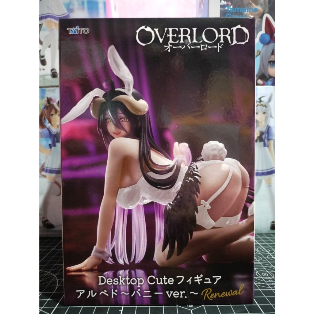 ( มือ1 พร้อมส่ง ) Albedo Desktop Cute Bunny ver. Renewal - Overlord - TAITO