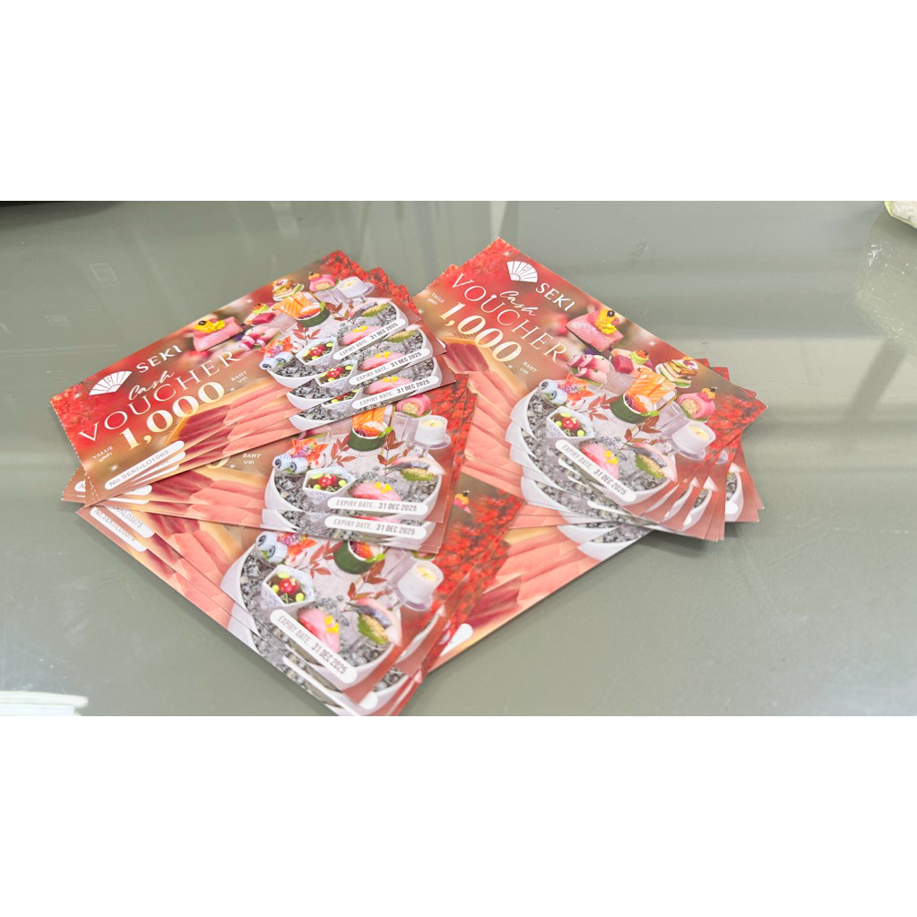 Sushi Seki Voucher 1000 Baht