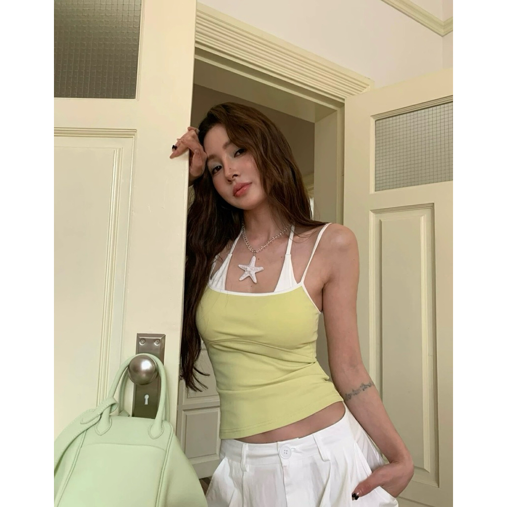 RARIS.CLOSET - Layer Halter Camisole