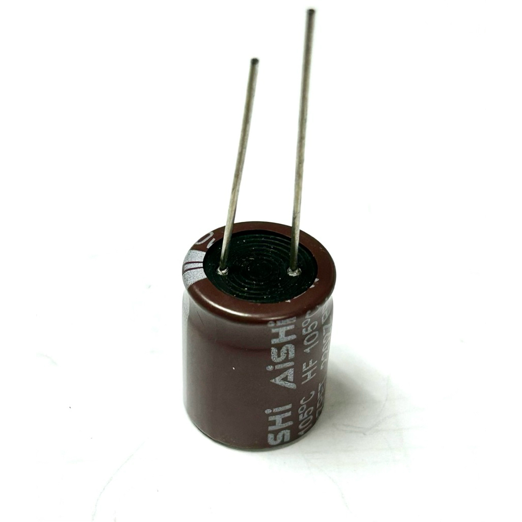 Capacitor คาปาซิเตอร์ 47uF 400V 105degree AISHI 16x20mm 13x20mm