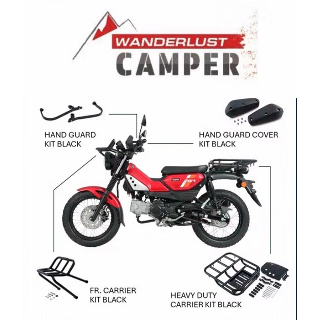 ชุด Wanderlust Camper (อะไหล่แต่ง) YAMAHA PG-1 แท้เบิกศูนย์