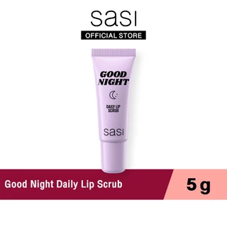 [ใหม่] sasi กู๊ด ไนท์ เดลี่ ลิป สครับ Good Night Daily Lip Scrub 5g