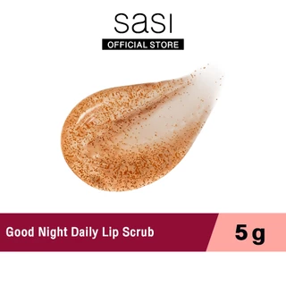 [ใหม่] sasi กู๊ด ไนท์ เดลี่ ลิป สครับ Good Night Daily Lip Scrub 5g