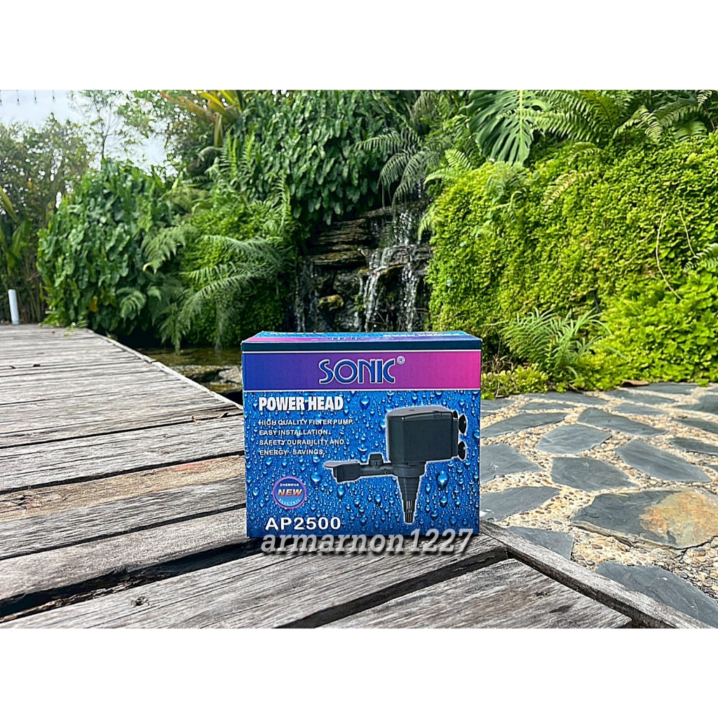 ✅ Sonic AP2500 – ปั๊มน้ำ 30W สำหรับน้ำพุในบ้าน น้ำตกจำลอง ขนาดเล็ก-กลาง ส่งจาก กทม.