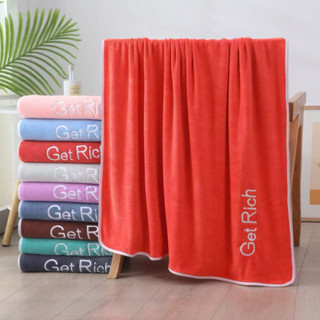 YJY-01/02 【มี 2 ขนาดให้เลือก】ผ้าเช็ดตัวนาโนรุ่น GetRich  สีพ…