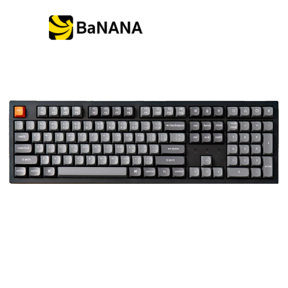 คีย์บอร์ดเกมมิ่ง Keychron K10 Max Swappable Gateron RGB Backlight Slient by Banana IT