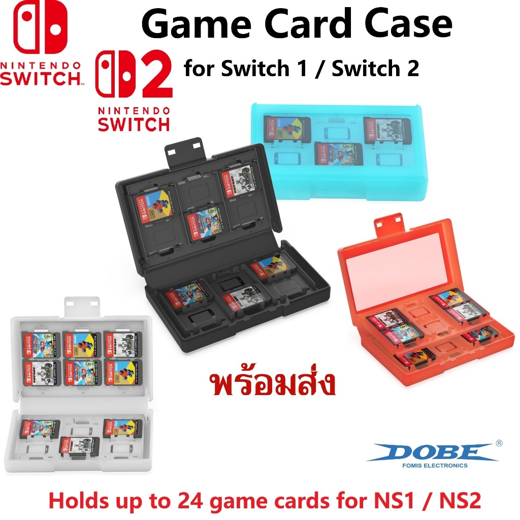 กล่องเก็บตลับเกมส์ Nintendo Switch 24 in 1 Game card case for Nintendo Switch กล่องเก็บตลับ Switch กล่องเก็บตลับเกม