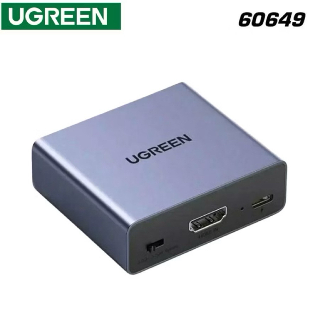 ส่งเร็ว UGREEN รุ่น 60649 HDMI Audio Splitter อุปกรณ์แยกสัญญาณเสียงจาก HDMI to Digital Optical Audio