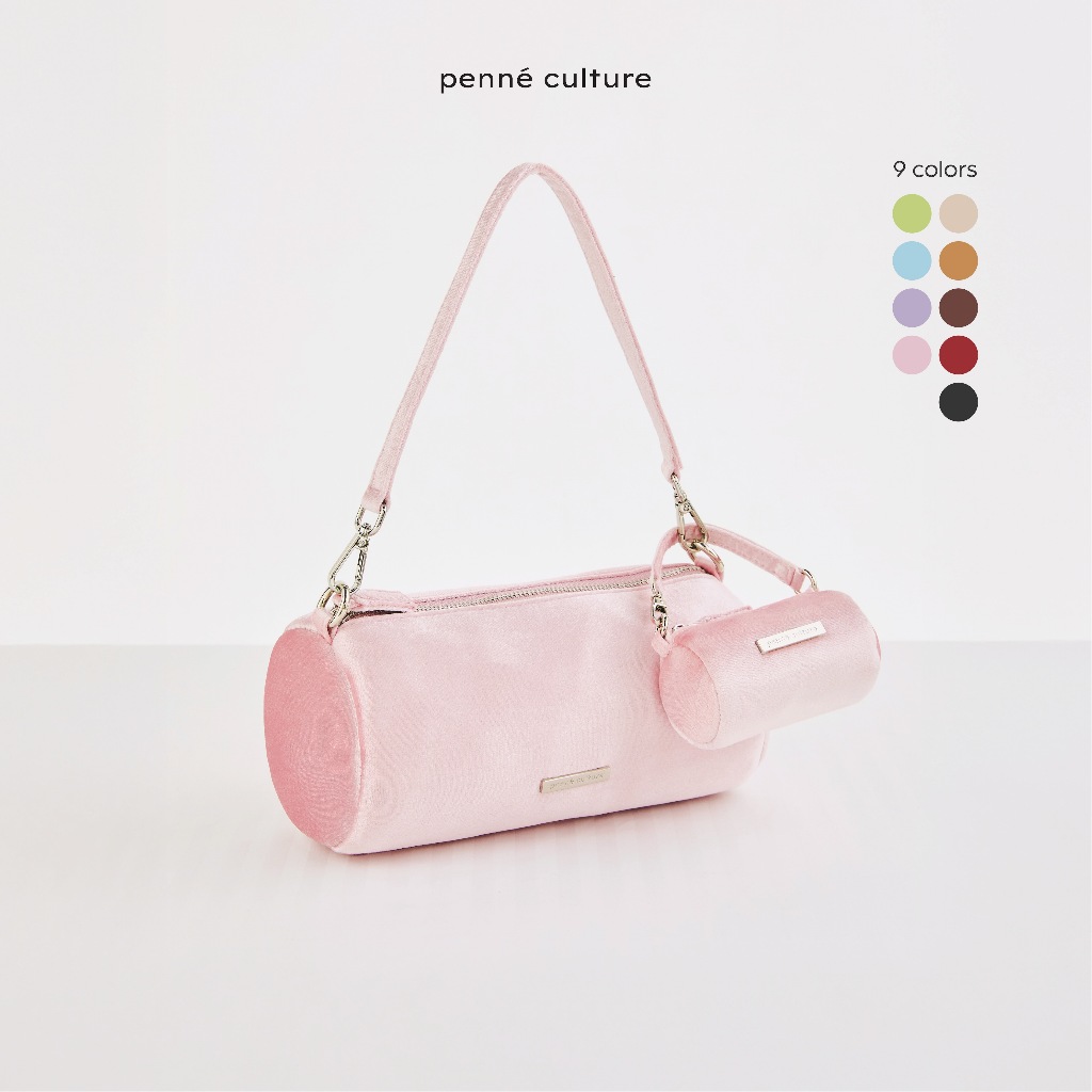 PENNE culture | "Crayon" Bag Collection | กระเป๋าสะพายทรง tube ผ้ากำมะหยี่ขนสั้น จุเยอะ แถมกระเป๋าจิ๋วโซน่ารัก!