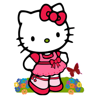 ตัวรีดการ์ตูนสุดฮิต Hello kitty รวมเซ็ต.1 ขนาด 5 CM 🐱 เช็ตใหม่ล่าสุด 💗 kitty 🐱 รีดง่ายแผ่นฟิมล์รีดร้อน