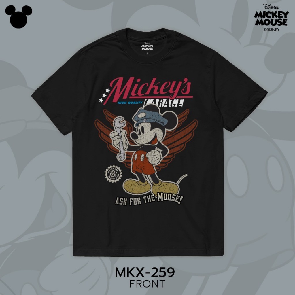 Power 7 Shop เสื้อยืดการ์ตูน "มิกกี้เมาส์" ลิขสิทธิ์แท้ DISNEY “เทคนิคพิเศษ“(MKX-259) — صورة 2