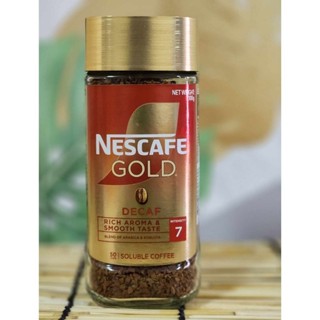 เนสกาแฟ โกลด์ ดีแคฟ Nescafe Gold Decaf 100กรัม (กาแฟสกัดกาเฟ…