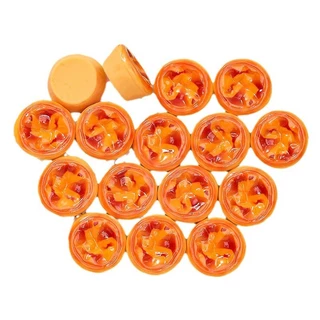 j266/1ทาร์ตไข่จิ๋วของเล่นแพ็คละ 10 ชิ้น