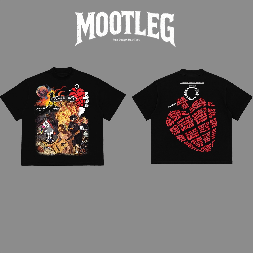 Mootleg | Greenday | Semi-Oversized | 100% Cotton