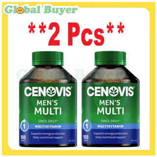 【 EXP 06/2026 】**2 Pcs** Cenovis Men's Multi 100 Capsules On…