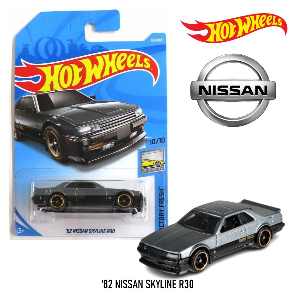 รถฮอตวิว - โมเดลรถเหล็ก HOT WHEELS รุ่น '82 NISSAN SKYLINE R30 ลิขสิทธิ์แท้ GGC6