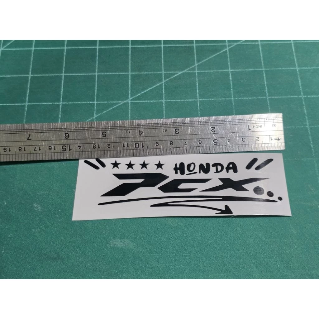 สติ๊กเกอร์แต่งรถ PCX แนวญี่ปุ่น งานตัดสะท้อนแสง thumbnail 3