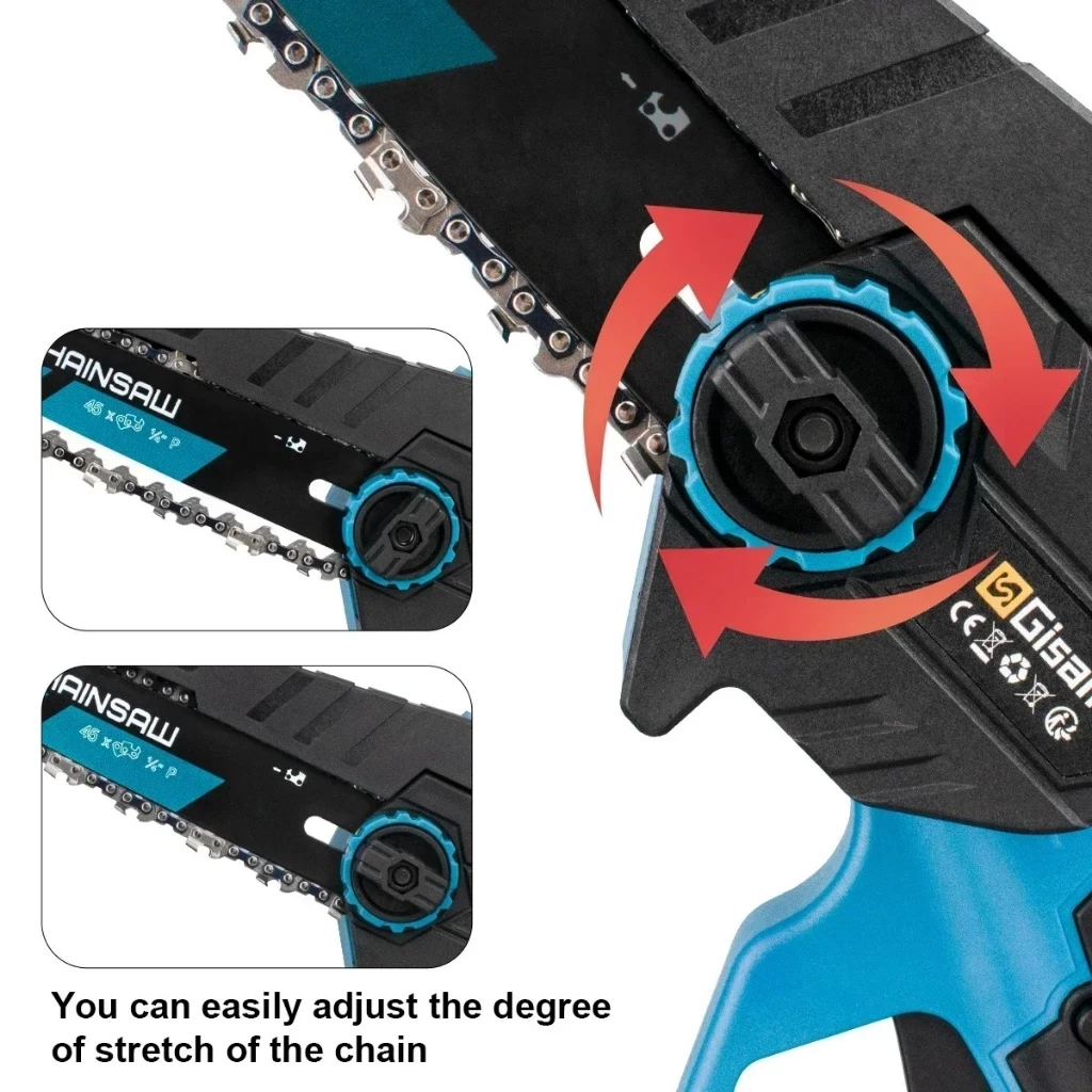เลื่อยโซ่ไร้สาย Cordless 8 นิ้ว 3000W มอเตอร์ไร้แปรง thumbnail 7