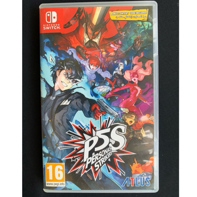 แผ่นเกมส์มือสอง l Nintendo Switch l Persona 5  STRIKES : P5S