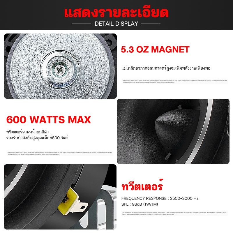 AO[รับประกัน1ปี] ทวิตเตอร์จาน ขนาด4