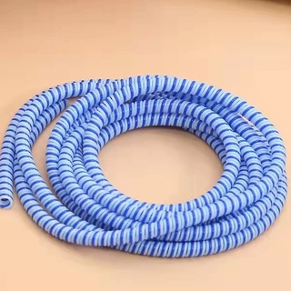 Data Line Protection Rope สายป้องกันสปริงพันสาย 1.5 เมตร สำหรับสายชาร์จ/สายข้อมูล ป้องกันสายพันกัน