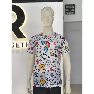 เสื้อวิ่งคอกลมแขนสั้นเนื้อผ้าRabbit25 รหัสสินค้า R07