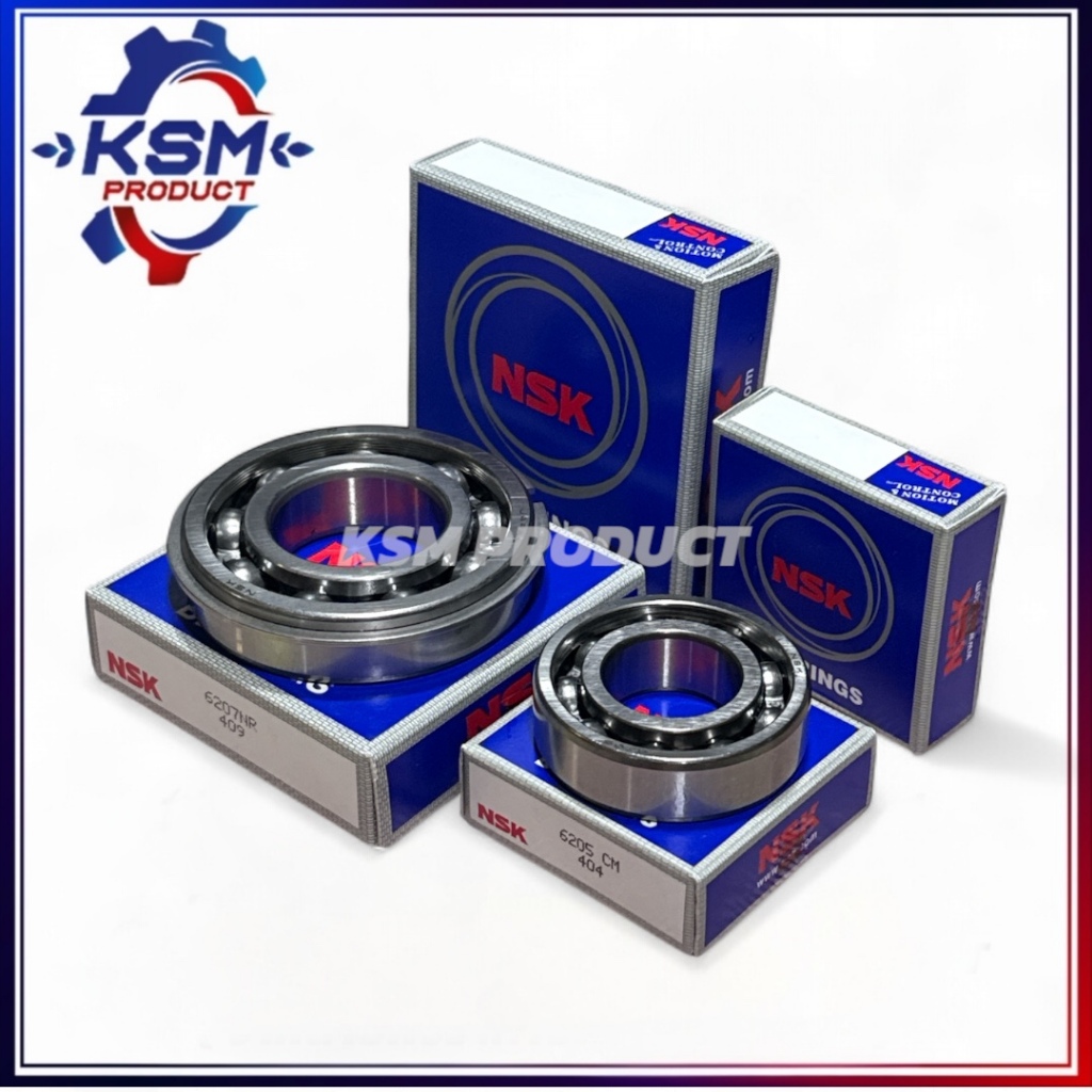 ลูกปืนเพลาสมดุลย์/ลูกปืนถ่วง ET70-ET115/RT77-RT155DI (NSK) ครบชุด 4 ตับ อะไหล่รถไถเดินตามสำหรับเครื่อง KUBOTA (อะไหล่คูโ ราคา ถูกที่สุด ดีลบีเคเค แกลเลอรีภาพที่ 4