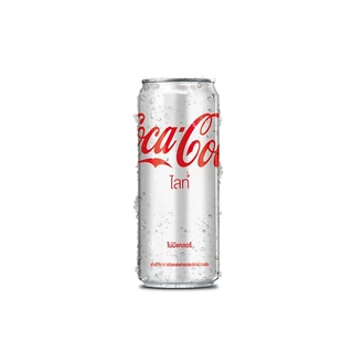 [จัดส่งเฉพาะกทม. ปริมณฑลและชลบุรี] โค้ก น้ำอัดลม ไลท์ 325 มล. 24 กระป๋อง Coke Soft Drink Light 325ml Pack 24