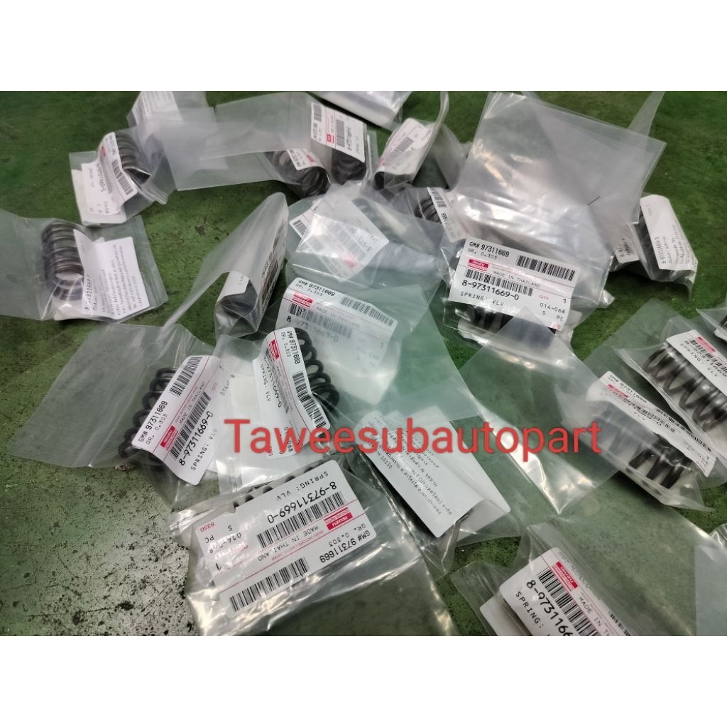 สปริงวาล์วแท้ ไอดี-ไอเสีย D-MAX 4JK1 4JJ1 8-97311669-0 ราคา ถูกที่สุด ดีลบีเคเค แกลเลอรีภาพที่ 2