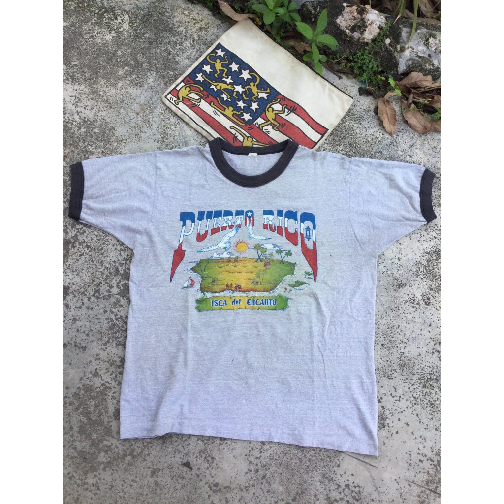 Screen Stars 80s…วินเทจเสื้อยืดผ้าบางแขนจั้ม งานอเมริกา