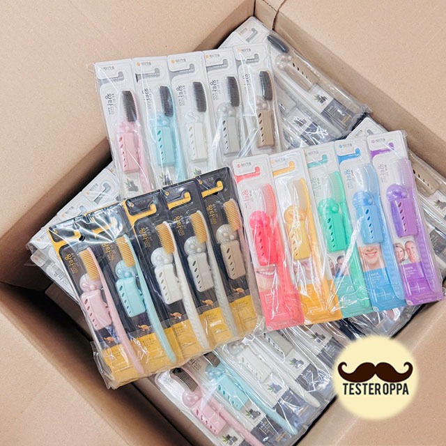 🪥 รวม[แพ็ค10ชิ้น /สุ่มสี] WANGTA Ultra Soft Toothbrush