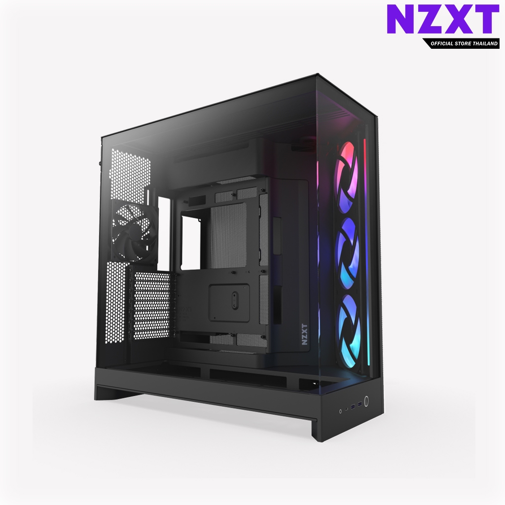 CASE NZXT H9 FLOW RGB [2025] BLACK : CM-H92FB-R1