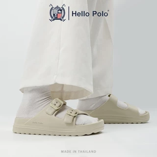 Hello Polo รองเท้าแตะ รองเท้าแบบสวม แฟชั่น ทรงมินิมอล พื้นนุ่ม วัสดุ EVA น้ำหนักเบา กันลื่น HP8051
