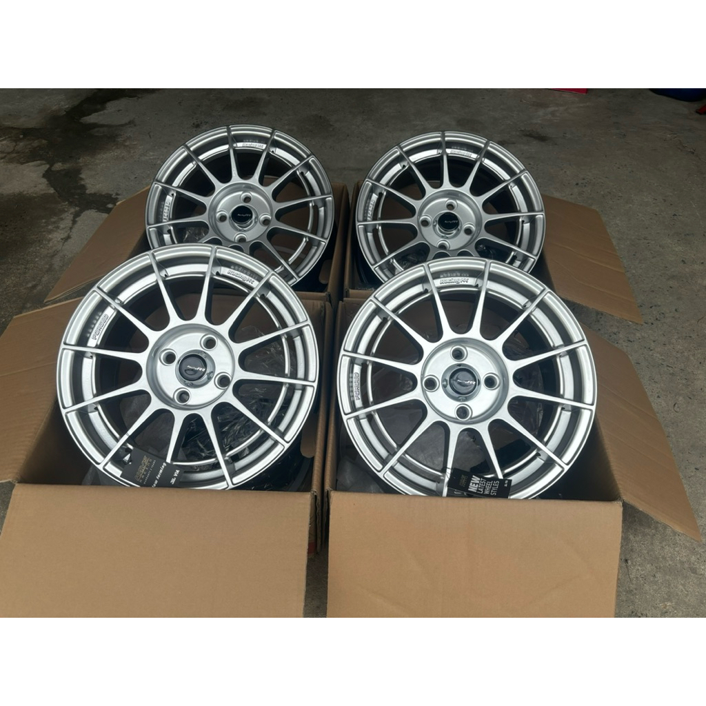 แม็กใหม่NT03ขอบ15กว้าง7ออฟ+38ใส่4/100(ราคาต่อ1วง)