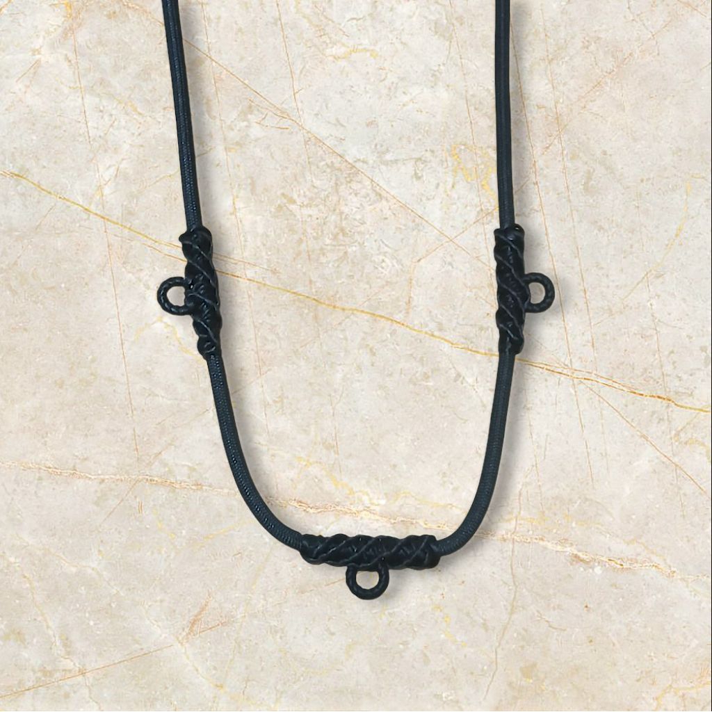 สร้อยเชือกร่ม ขนาด 3มิลห้อยพระ 3องค์ยาว26นิ้ว - รูปที่ 3