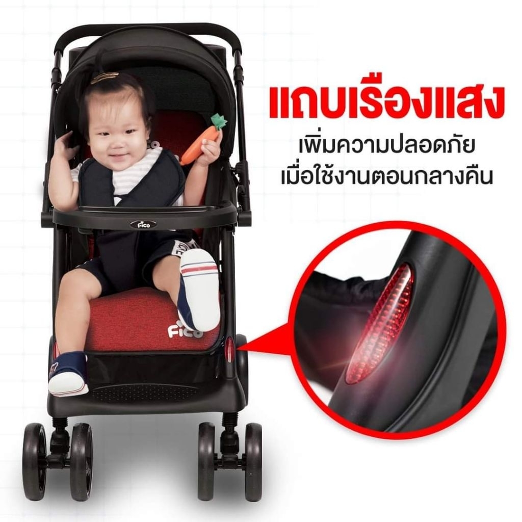 รถเข็นFico มือสอง ปรับได้2ทิศทาง