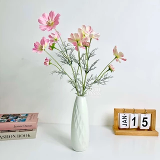 [ร้านไทย] ดอกคอสมอสปลอม สีพาสเทล สูง 60cm🌼 Cosmos Flower ดอกคอสมอส ดอกไม้ปลอม ดอกไม้ประดิษฐ์ พร็อพถ่ายรูป