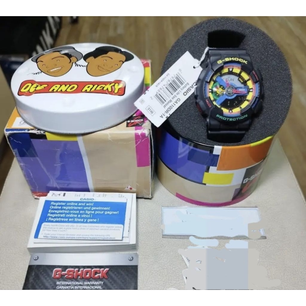 G-Shock GA-110DR-1A DEE & RICKY LIMITED Edition มือ2