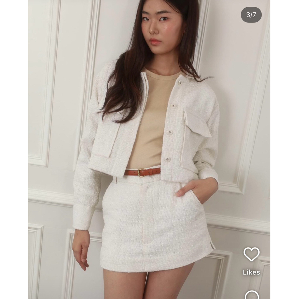 Beforesunset studio-Mayo skort sz.M (dailysquad maison keeps howdycoat lookbook jellyplease atresure