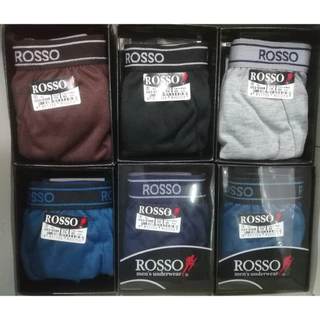 กางเกงในชาย ขอบหุ้มผ้า/ขอบยาง รอสโซ่ (rosso) ของแท้ จากโรงงาน