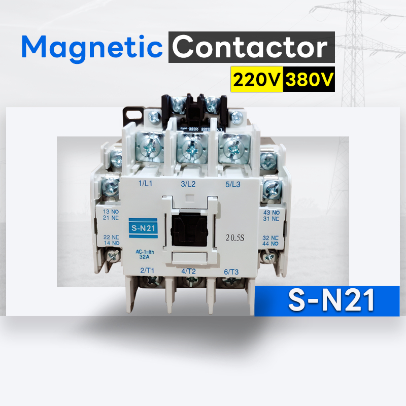 แมกเนติก SN-21 Magnetic Contactor 220V 380V