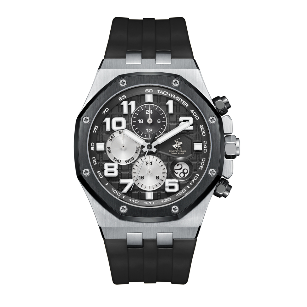Beverly Hills Polo Club BP3783X.351 MALE 42 MM. นาฬิกา นาฬิกาข้อมือ นาฬิกาผู้ชาย