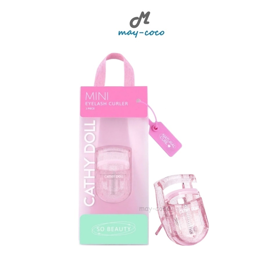 ถูก/แท้/มีไลฟ์ ที่ดัดขนตา Cathy Doll Mini Eyelash Curler ที่ดัดขนตามินิ ไซส์มินิ ขนตางอน ขนตาเด้ง พกพาง่าย